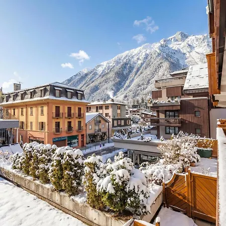Duplex Aiguille Du Midi Large Terrasse - Happy Apartamento Chamonix